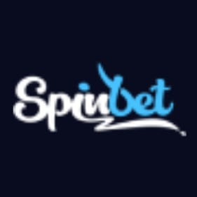 Spinbet logo on dark background