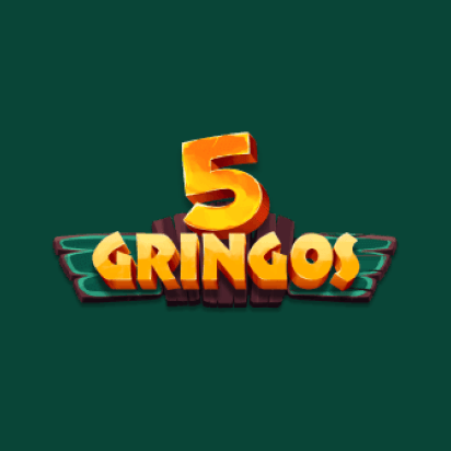 5Gringos casino logo in dark green background