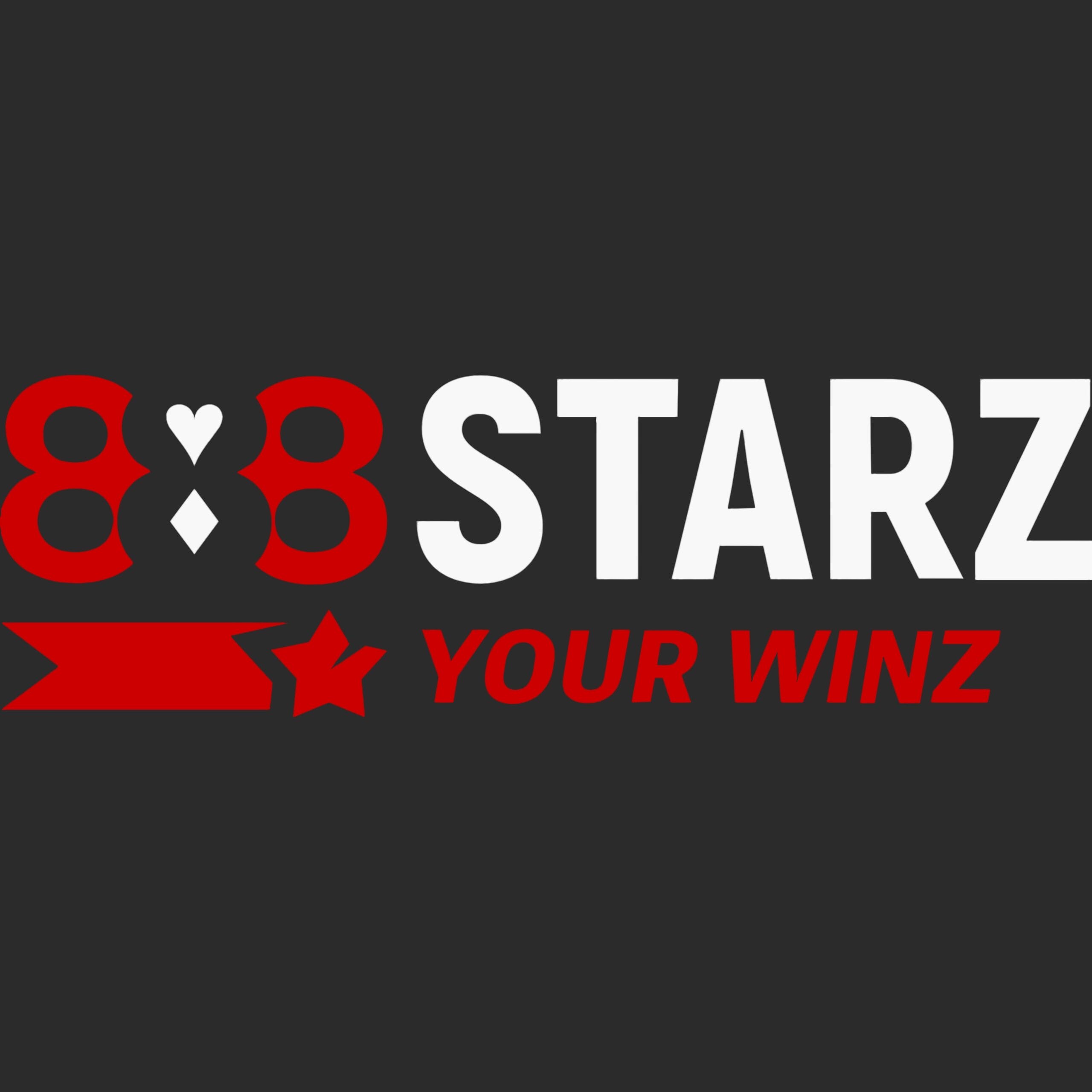 888Starz logo in dark background