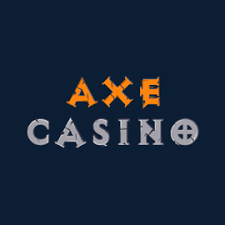 Axe Casino logo in dark background