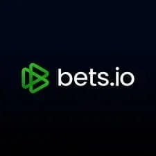 Bets.io logo in black background