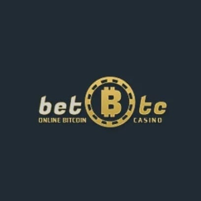 BetBTC logo dark background