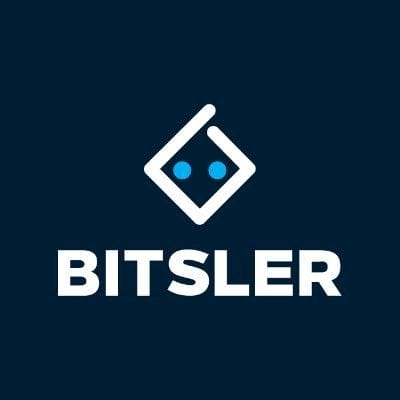 Bitsler Logo Bitsler logo in dark background