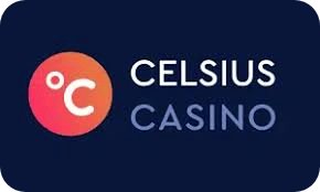 Logo Celsius casino logo in dark backgroind