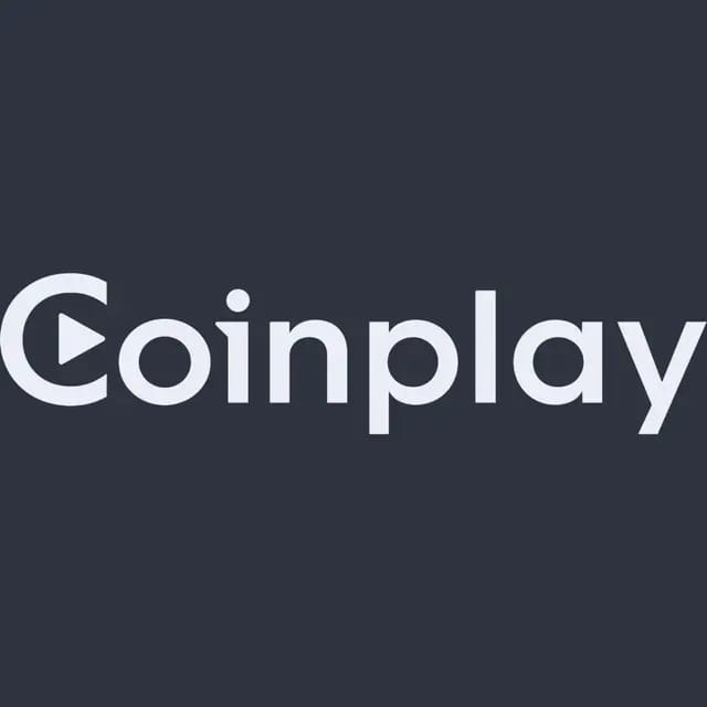 Coinplay Logo Coinplay Logo in dark background