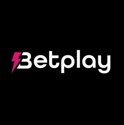 Betplay casino logo in black background