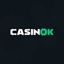 CasinOK Logo CasinOK logo on dark background